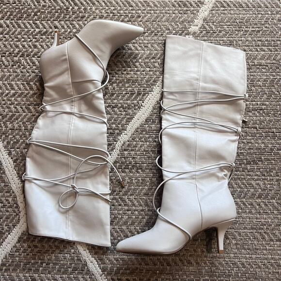 Journee Collection Kaavia Boots Sz 7.5 - Picture 1 of 10